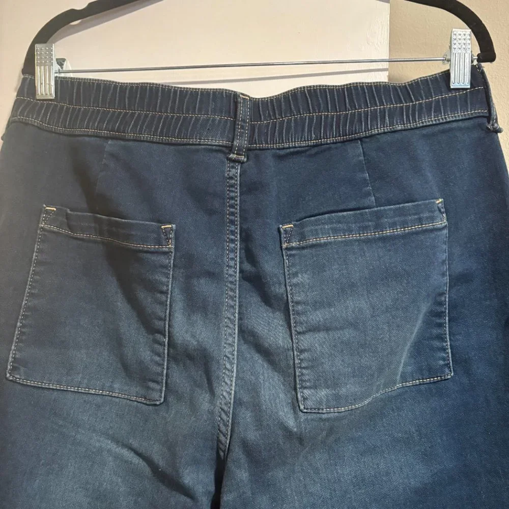 Gap High rise knit women jogger jeans Size Medium - Picture 8 of 12